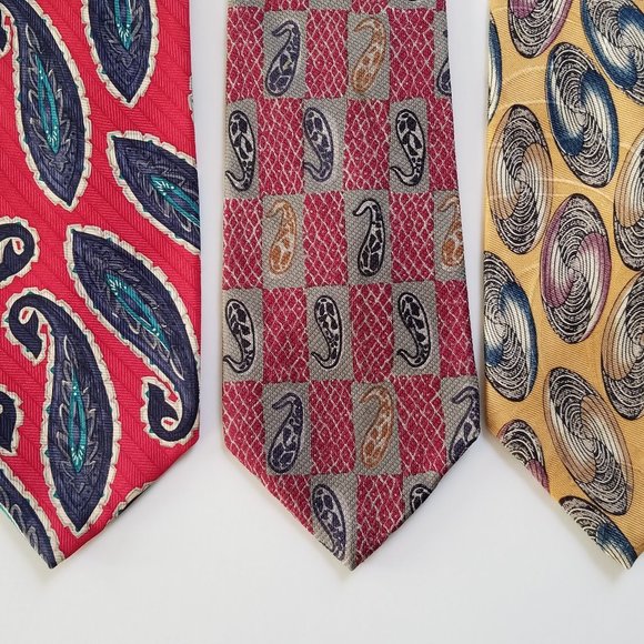 Robert Talbott Nordstrom Lot of 3 Silk Ties, Wide - Picture 1 of 13